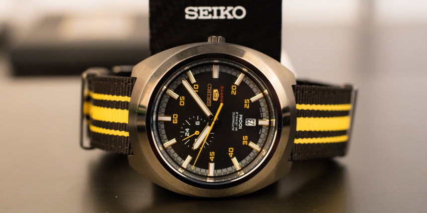 Seiko 5 na NATO řemínku